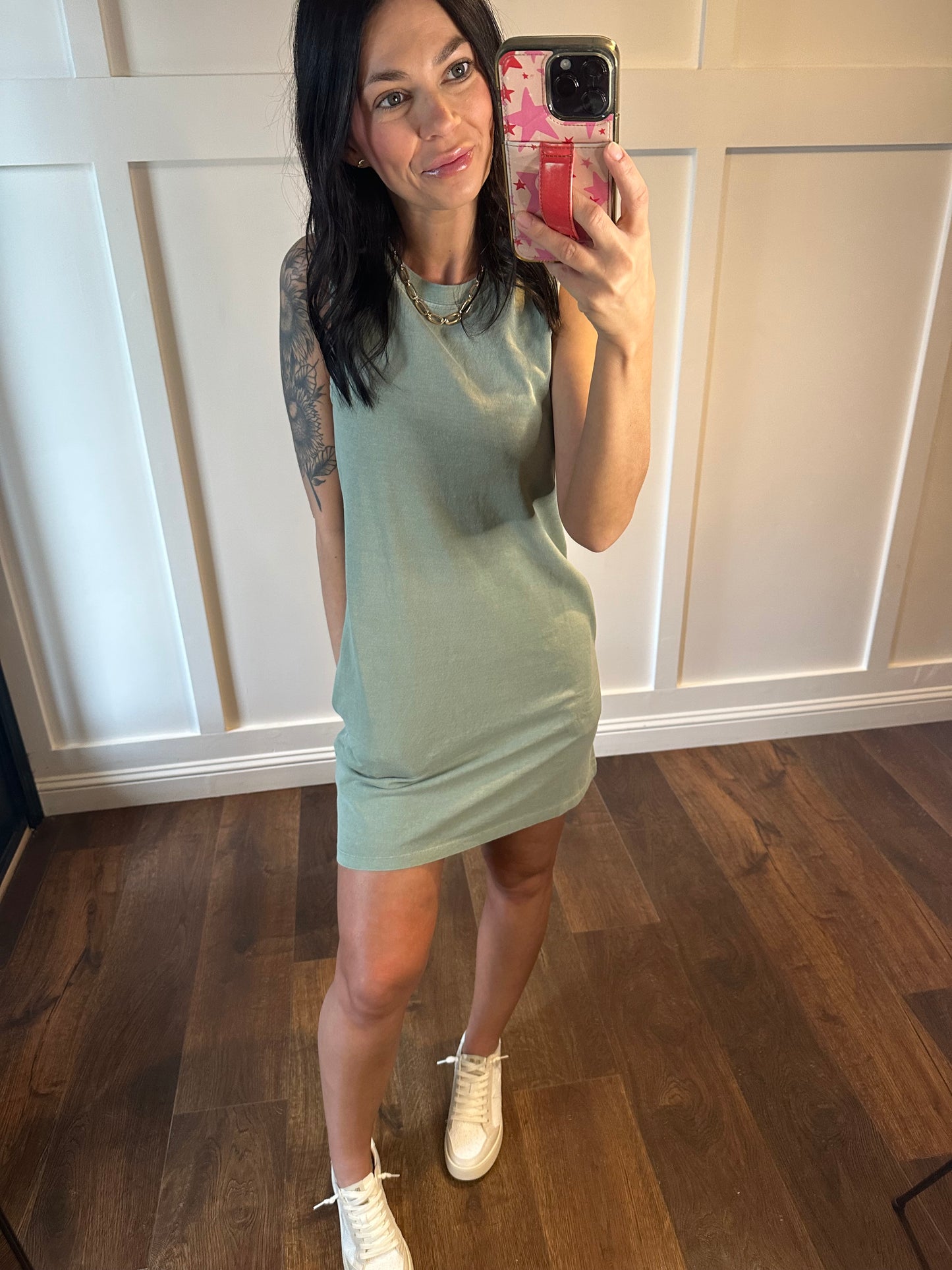 Staple Sleeveless Tshirt Dress