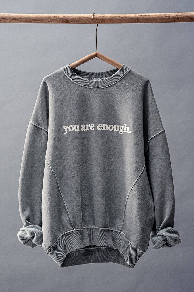 You are Enough Crewneck