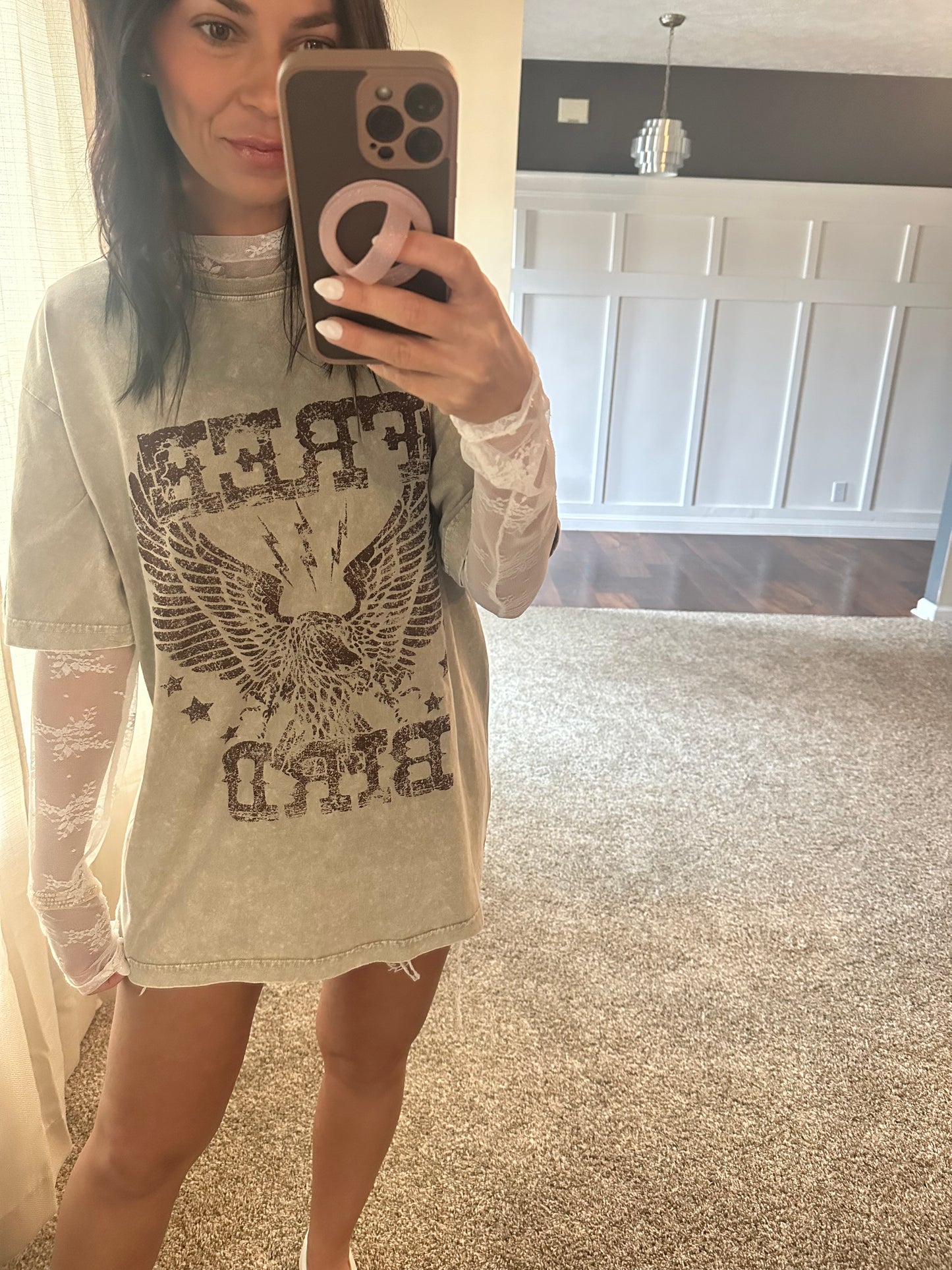 Free Bird Eagle Graphic Tee