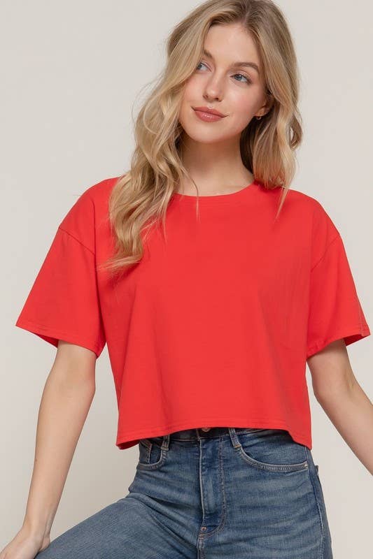 Basic Crop Tee